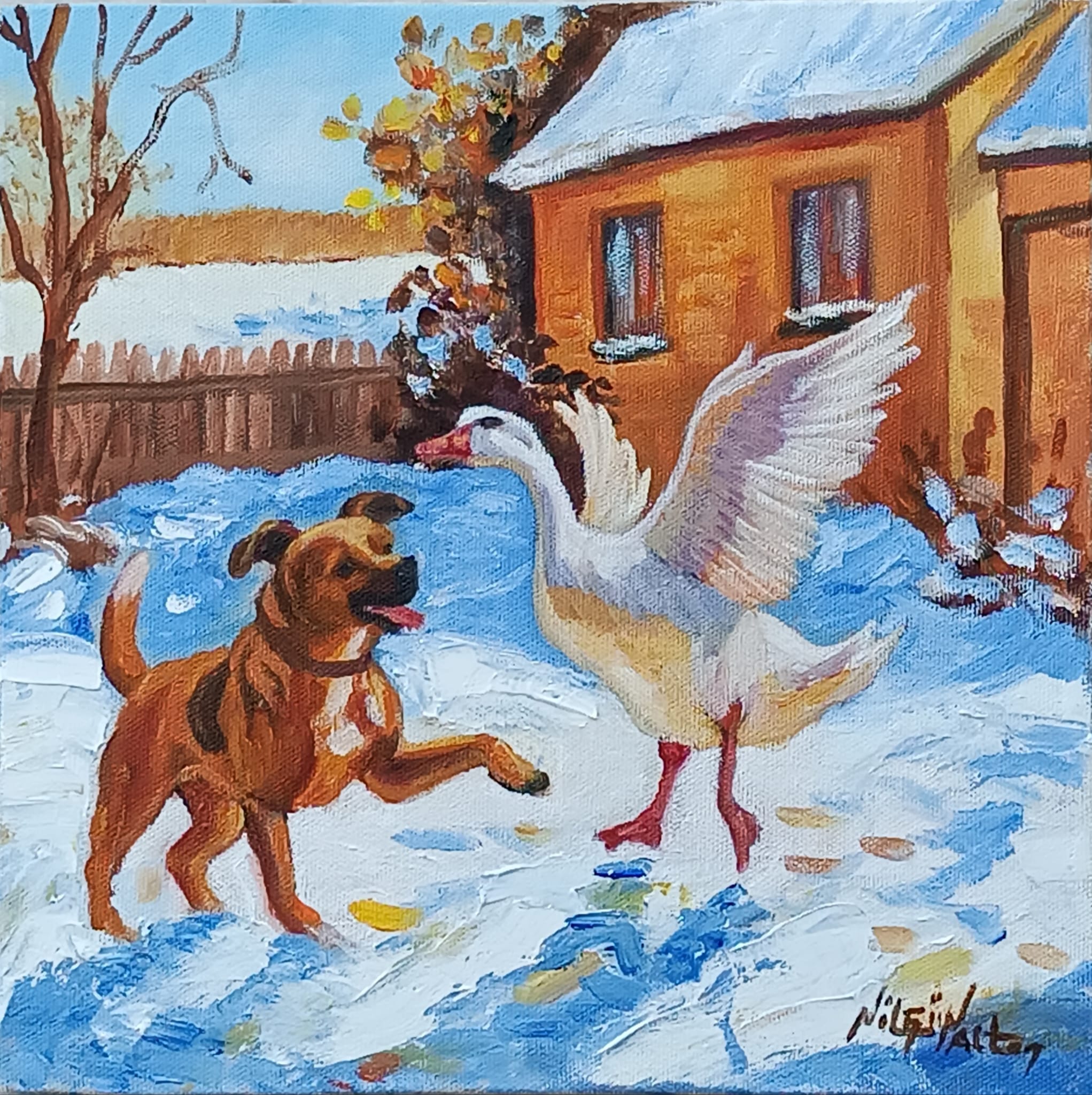 Dog & Duck